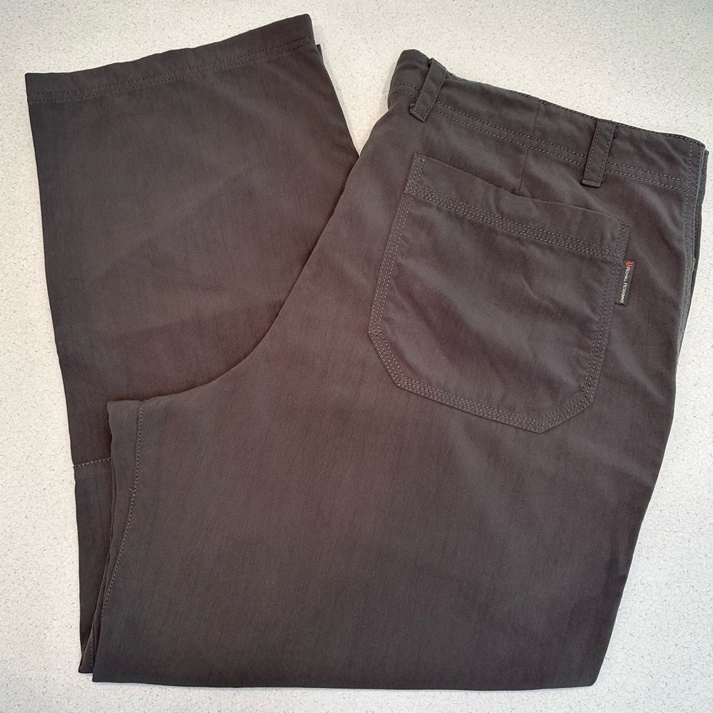 Royal Robbins Hiking Ankle Pant Gray Green Women’s Size 38x30
